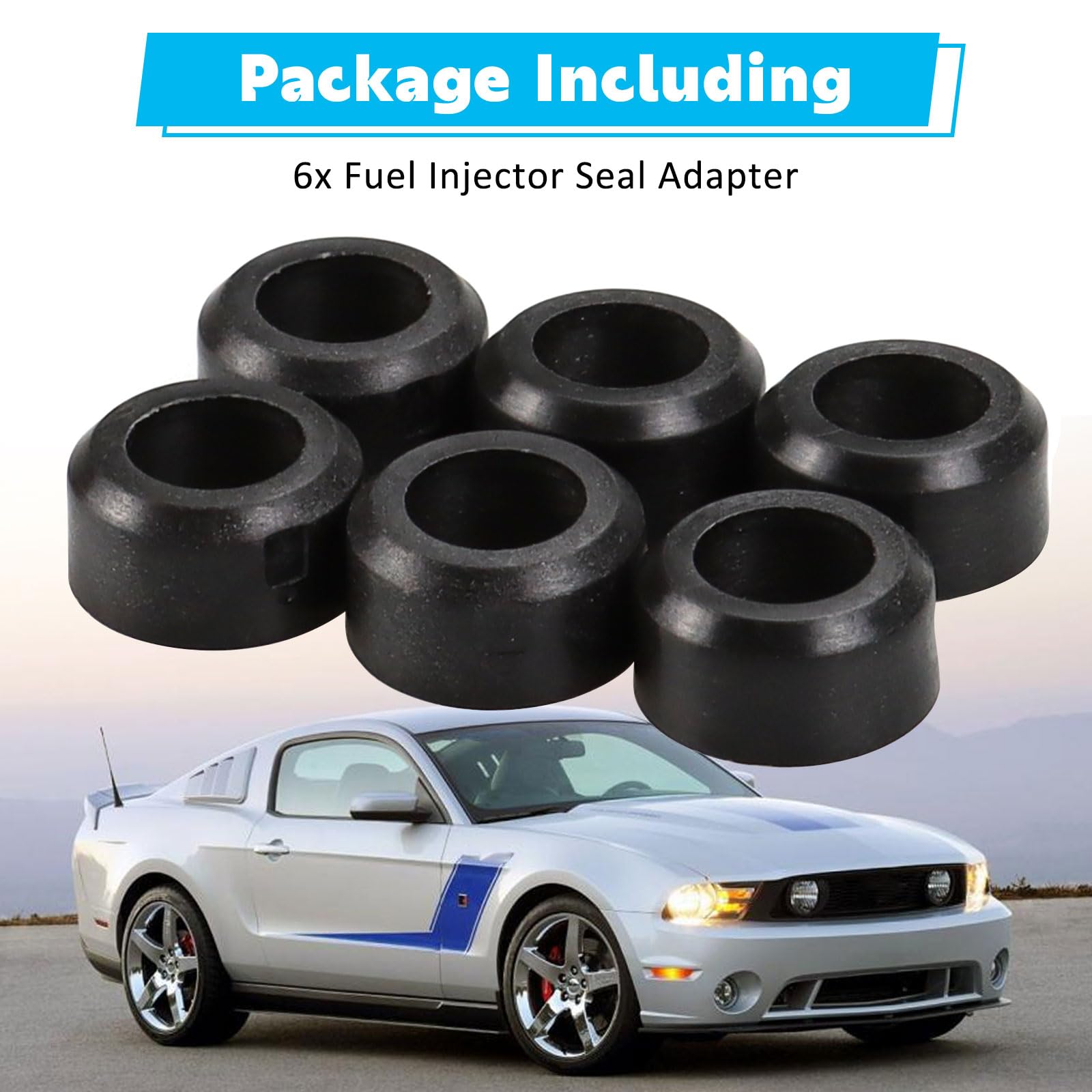 Fuel Injector Seal Adaptor Kit Fit for Ford Ranger Explorer